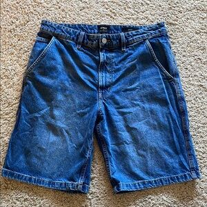 Men's Baggy Cotton On Denim Shorts